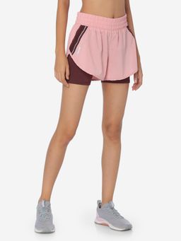 Puma - Last Lap Woven 2 in 1 dryCELL Women's Running Shorts - Pink