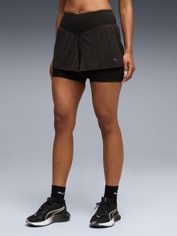 Puma - Shape Women's 2-in-1 Flowy Shorts - Black