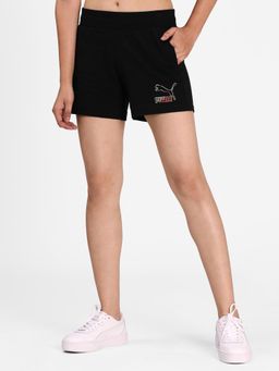 Puma - No.1 Logo Colored Women's Shorts - Black