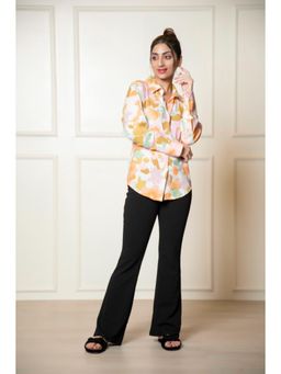 Urban Sundari - Yellow Cotton Casual Shirt
