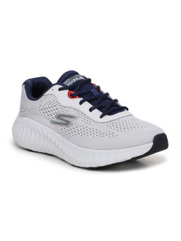 SKECHERS - Men White GO RUN NOW - LIGHTDRIVE Running Shoes