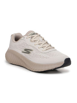 SKECHERS - Men Beige GO RUN NOW - LIGHTDRIVE Running Shoes