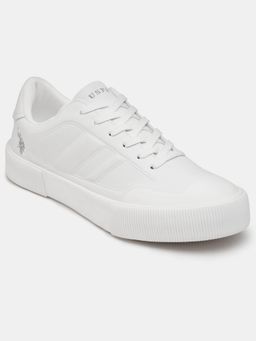 U.S. POLO ASSN. - Men White LEVI 2.0 Casual Sneakers