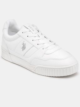 U.S. POLO ASSN. - Men White REVER WTH Casual Sneakers