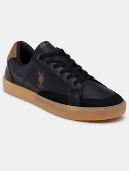 U.S. POLO ASSN. - Men Black HAMET Casual Sneakers
