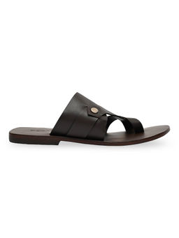 REGAL - Brown Men Casual Leather Sandals