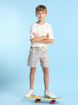 U.S. POLO ASSN. - Multi-Color Printed Regular Fit Shorts