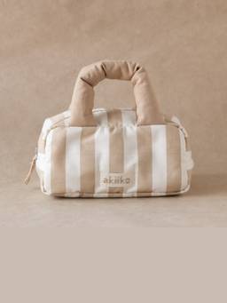 Akiiko - Beige Puffy Handbag