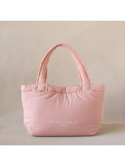 Akiiko - Pink Petit Crinkle Treat Tote Bag