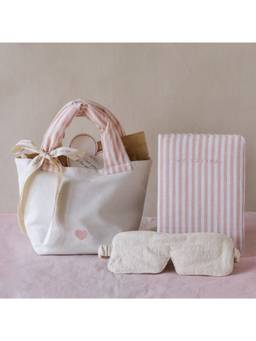 Akiiko - Beige Pack of 4 Bedside Rituals Tote Bag