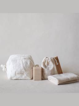 Akiiko - Ivory Pack of 4 Soft Coconut Care Tote Bag