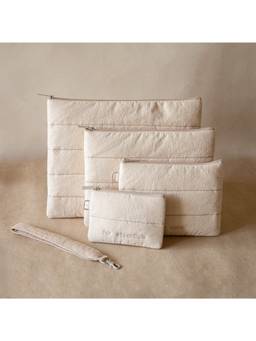 Akiiko - Crinkle Flat Pouch (set of 4)