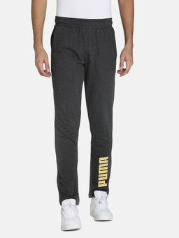 Puma - Mens Graphic Pants 3 Men Gray Sweatpants