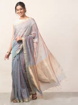 Fabindia - Cotton Silk Chanderi Sari