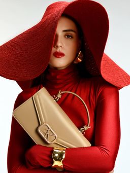 Akiki London - Women's Mayfair Flap Medium Satchel Handbag (M)