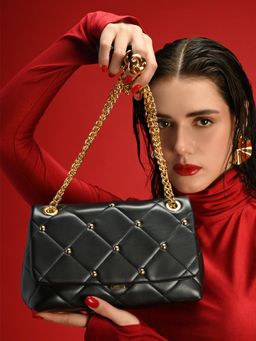 Akiki London - Women's Chancery Flap Medium Sling Bag (M)