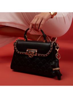 Akiki London - Women's Heston 24 Flap Medium Satchel Handbag (M)