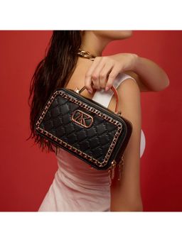 Akiki London - Women's Harrow 21 Box Small Satchel Handbag (S)