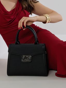 Akiki London - Women's Lambeth 28 Flap Medium Satchel Handbag (M)