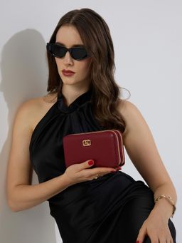 Akiki London - Women's Wellsbury 19 Zip Around Large Wallet (L)