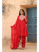 Red color option, Currently selected