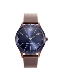 Mark Maddox - Stainless Steel And Ip Brown Strap Man Shibuya Mm HC7114-37 (M)