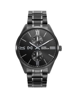 Mark Maddox - Multi Stainless Steel Ip Black Bracelet Man Mm HM0118-53 (M)