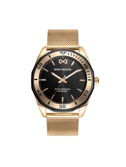 Mark Maddox - Stainless Steel Watch Ip Gold Bracelet Man Mm HM0126-57 (M)
