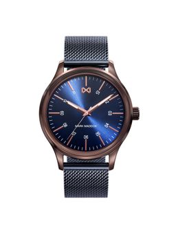 Mark Maddox - Stainless Steel Ip Brown Strap Man Village Mm HM7109-37 (M)