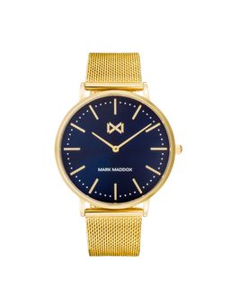 Mark Maddox - Stainless Steel Ip Gold Watch Bracelet Man Mm HM7122-37 (M)