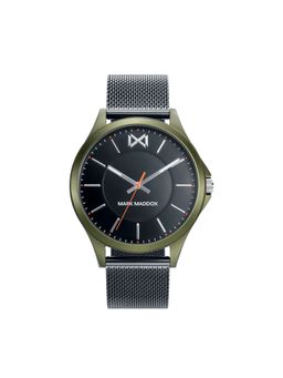 Mark Maddox - Aluminium Green Ip Gun Watch Bracelet Man Mm HM7127-57 (M)