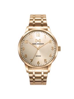 Mark Maddox - Stainless Steel Watch Ip Gold Bracelet Man Mm HM7140-55 (M)