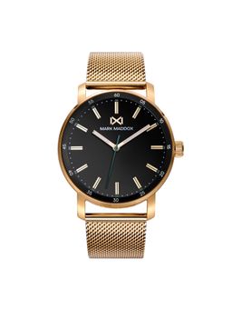Mark Maddox - Stainless Steel Watch Ip Gold Bracelet Man Mm HM7150-97 (M)