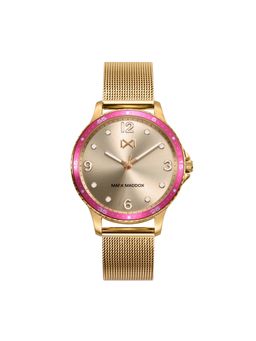 Mark Maddox - Stainless Steel Ip Gold & Aluminium Watch Bracelet MM0122-25 (M)