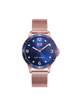 Mark Maddox - Stainless Steel & Aluminium Ip Rose Watch Bracelet MM0122-35 (M)