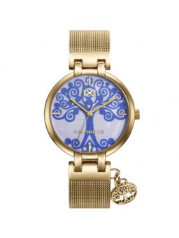 Mark Maddox - Stainless Steel Watch Ip Gold Bracelet Woman Mm MM0126-97 (M)