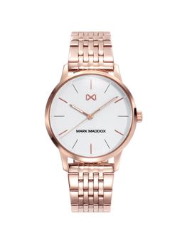 Mark Maddox - Stainless Steel Ip Rose Watch Bracelet Woman Mm MM2005-17 (M)