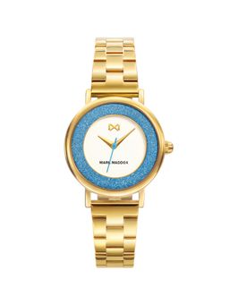 Mark Maddox - Stainless Steel Ip Gold Watch Bracelet Woman Toot MM7107-00 (M)