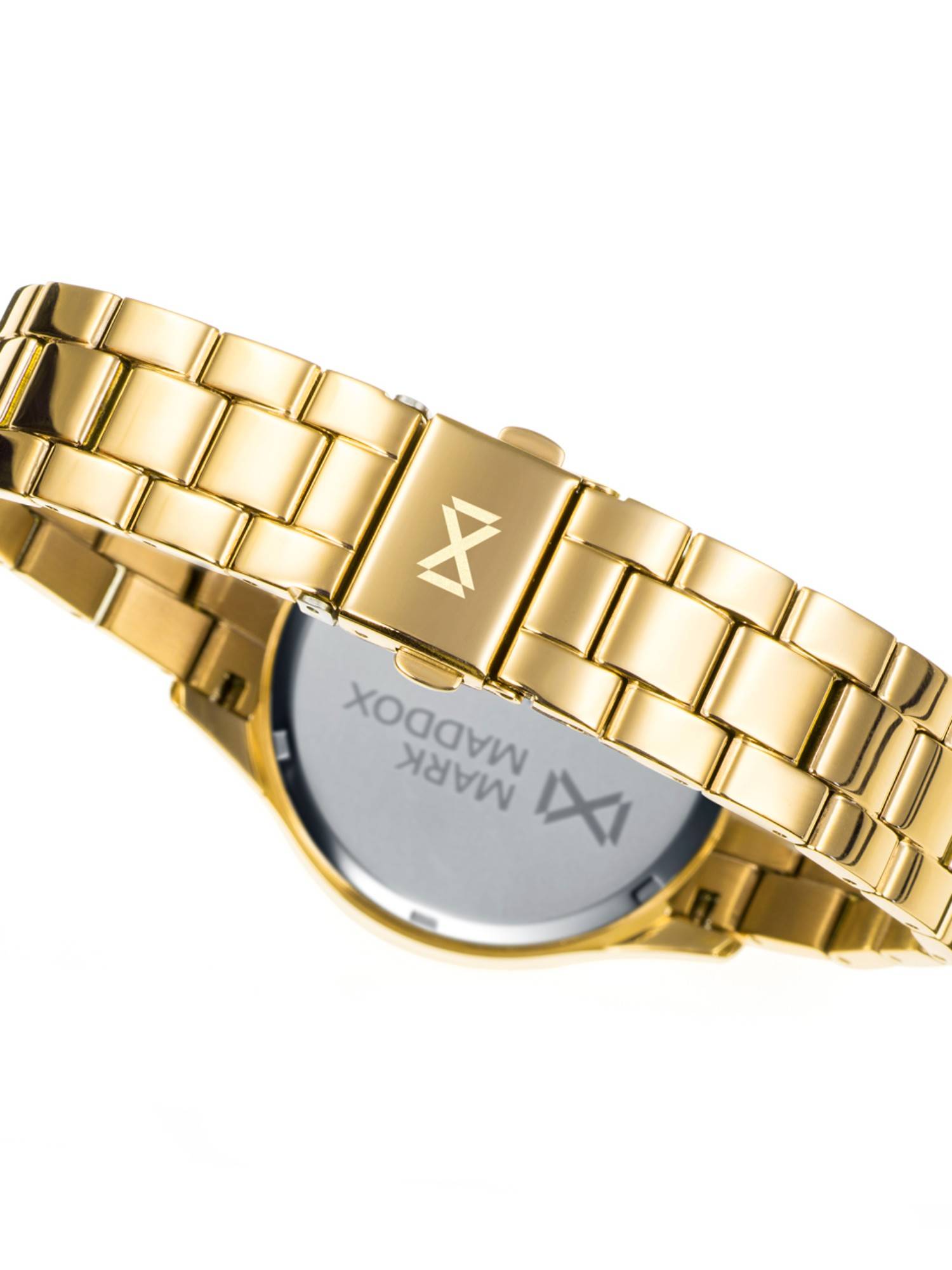Buy Mark Maddox Stainless Steel Ip Gold Watch Bracelet Woman Mm