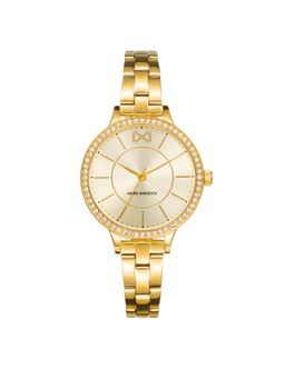 Mark Maddox - Stainless Steel Watch Ip Gold Bracelet Woman Mm MM7135-97 (M)