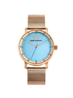 Mark Maddox - Stainless Steel Watch Ip Gold Bracelet Woman Mm MM7155-67 (M)