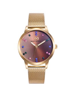 Mark Maddox - Stainless Steel Watch Ip Gold Bracelet Woman Mm MM7157-47 (M)