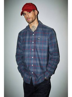 Bonkers Corner - Men Blue Regular Fit Shirt