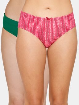 Zivame - Low Rise Full Coverage Hipster Panty (pack Of 2)