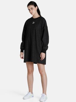 Puma - Classics "denim" Crew Women Black Dress