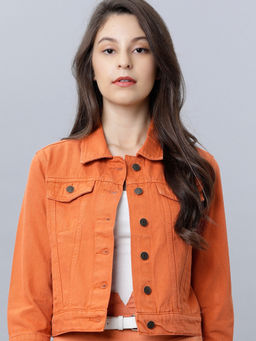 TOKYO TALKIES - Women Denim Solid Jacket
