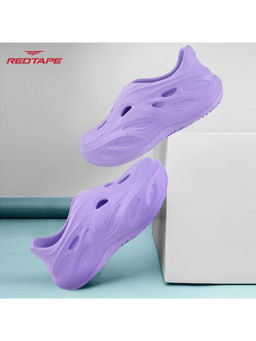 Red Tape - Kids EVA Comfort Clogs Lavender