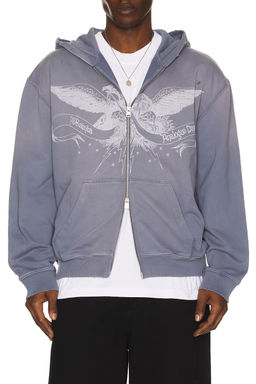 ALLSAINTS - Aeterna Zip Through Hoodie