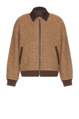 Central Park West - Plaid Bomber Jacket