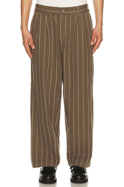 Obey - Foster Pleated Stripe Pant